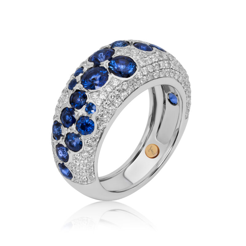 Royal Blue Sapphire Ring